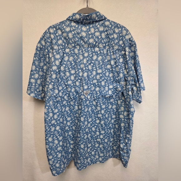 Bundle Of 2 Columbia PFG Mens Size XL Fishing Casual Short Sleeve Button Front - Picture 4 of 16